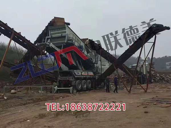 广东反击破移动破碎机制砂
