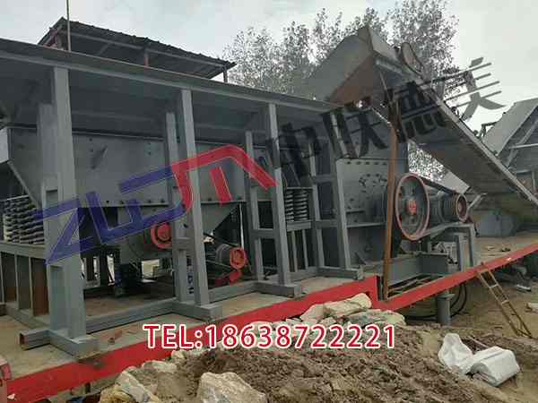 广西大型轮胎式移动破碎站价格是多少