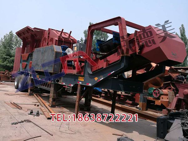 江西小型轮胎式移动破碎站机械设备