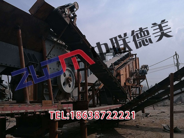 山东挖机移动破碎机用电吗