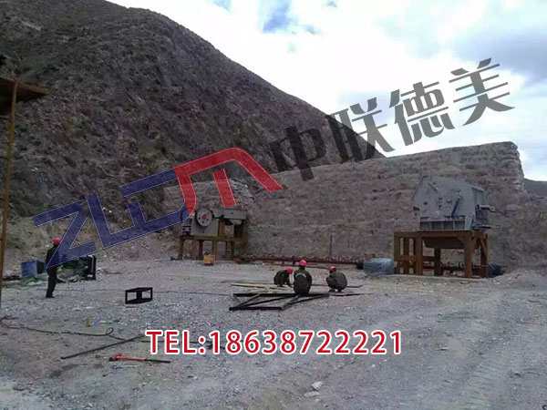福建大件垃圾移动破碎站设备