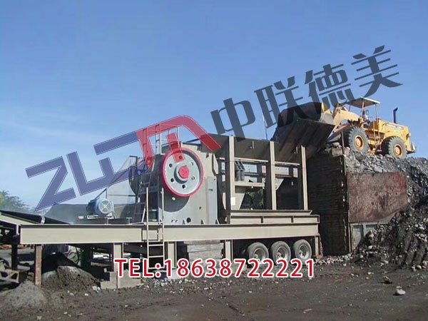 西藏制砂机移动破碎站安装