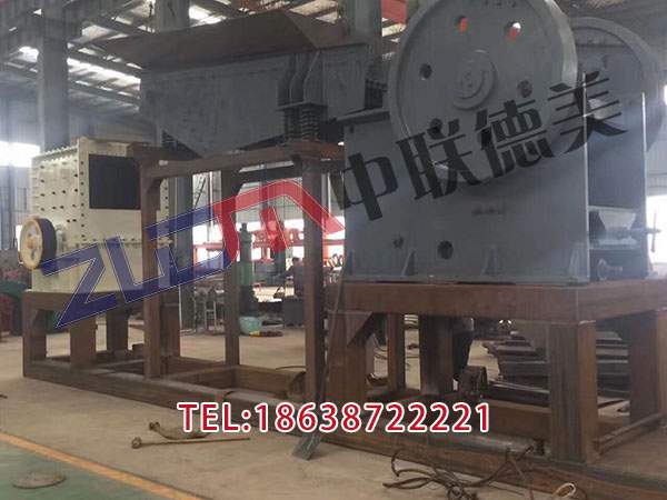 陕西简易移动破碎站设备