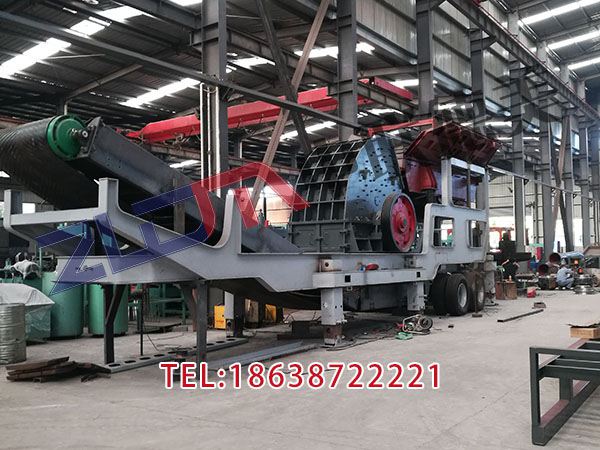 陕西粗碎移动破碎机视频
