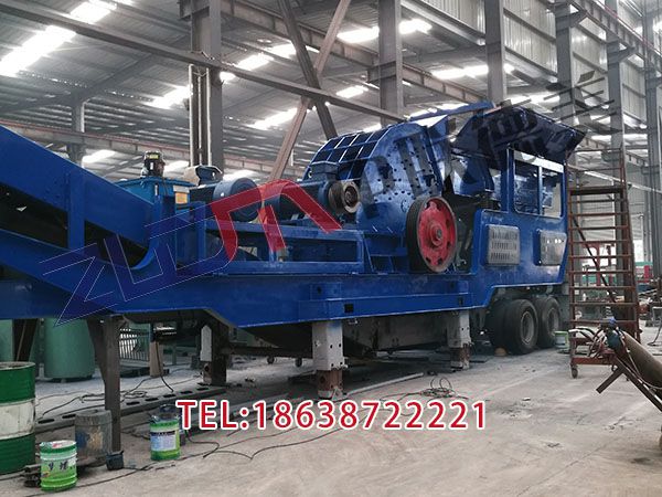 云南小型移动破碎站图片价格表