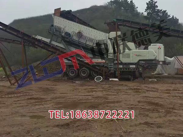 云南小型移动破碎站图片价格表