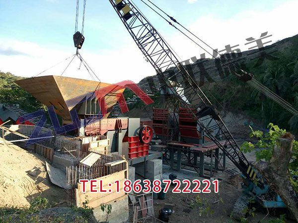 山东鄂破移动破碎站建筑垃圾