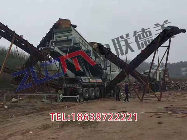 江苏履带式大型移动破碎站品牌