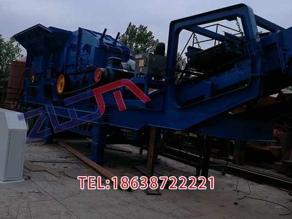 宁夏轮式移动破碎站设备