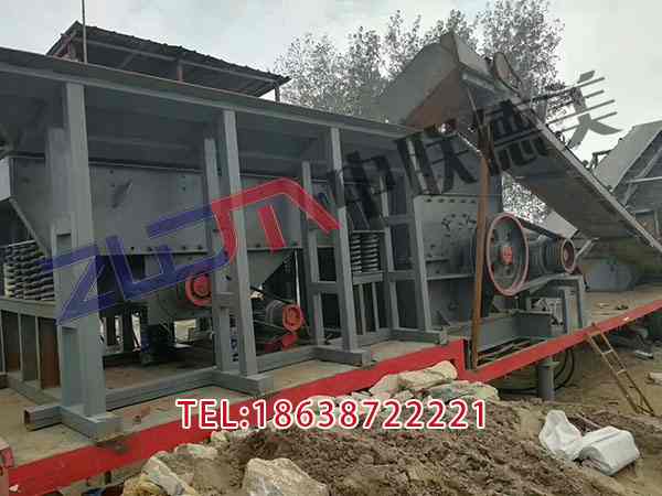 上海轮式移动破碎机运输