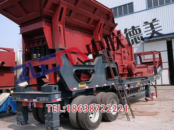 广东大形车载移动破碎站多少一台