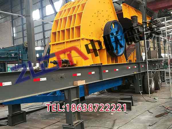 甘肃大型履带式移动破碎站组合