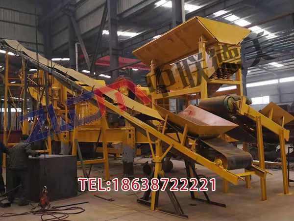 北京锤式移动破碎站的应用