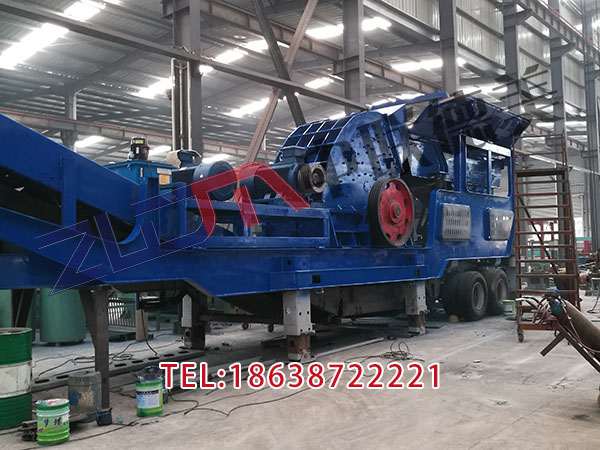 北京锤式移动破碎站的应用