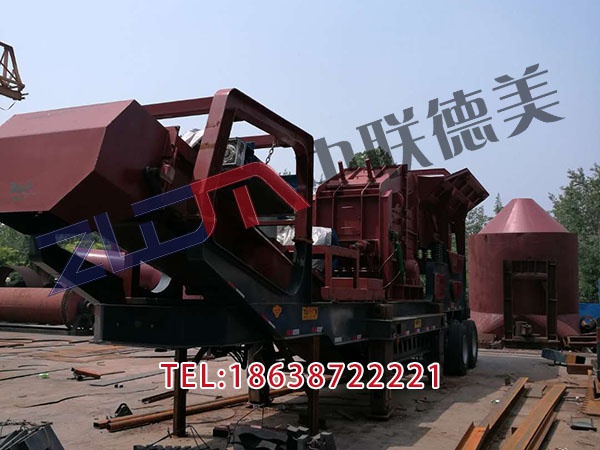 广东鄂破移动破碎站动图