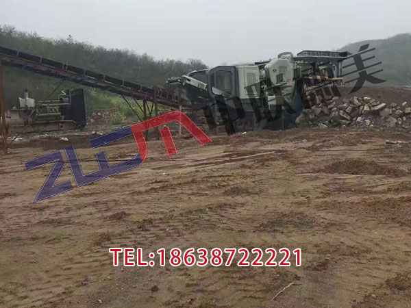 安徽小型轮胎式移动破碎机型号